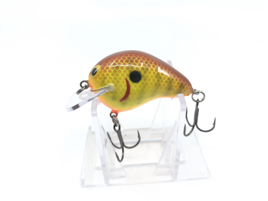 Bagley B1 Square Bill Chartreuse Crayfish Color BB1-CHC New in Box OLD STOCK2