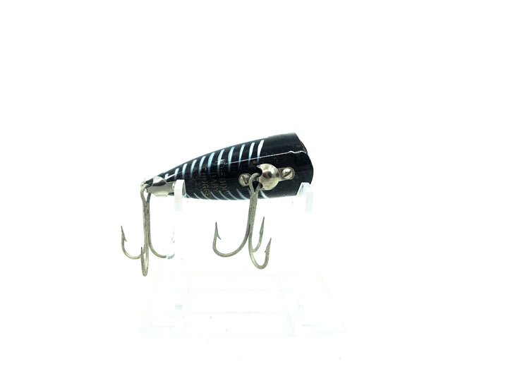 Heddon Baby Chugger Spook 9520 XBW Black Shore Minnow Color