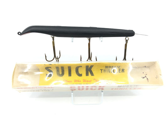 Vintage 9 Suick Muskie Thriller All Black Color New in Box Old