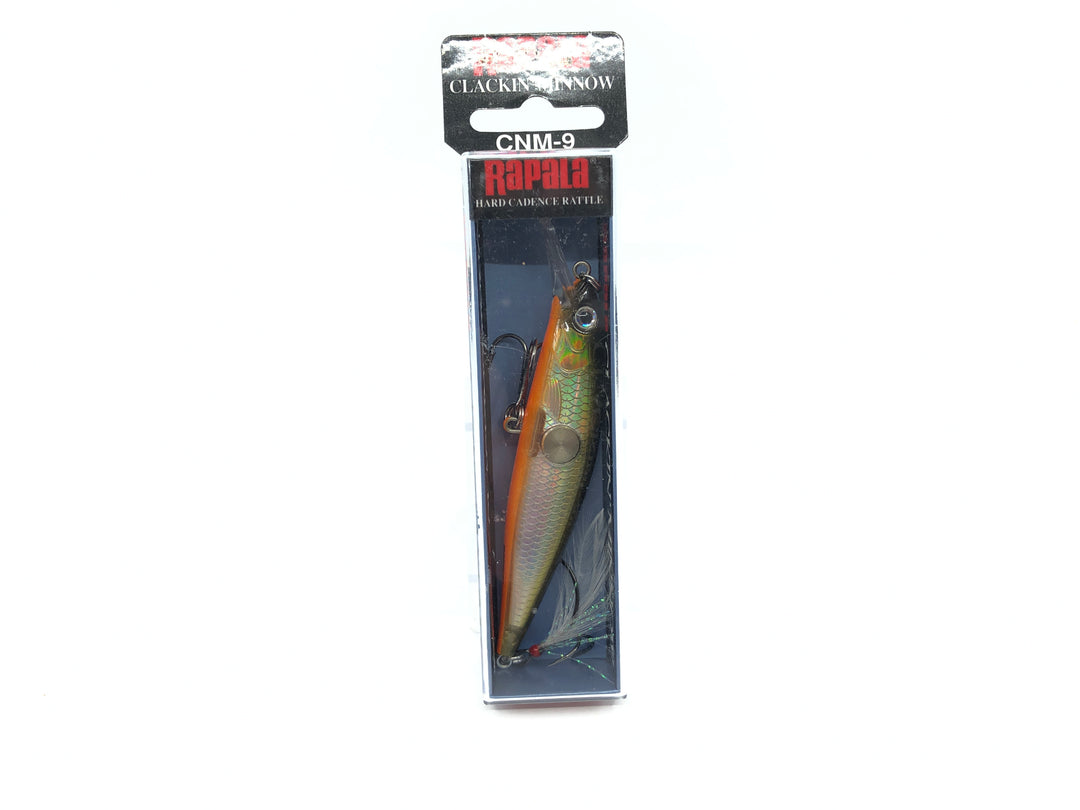 Rapala Clackin' Minnow CNM-9 TOSD Tennessee Olive Shad Color New in Box Old Stock