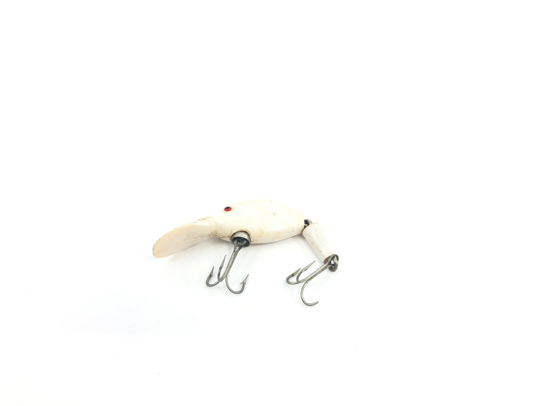 Hubbards Sparkle Tail Vintage Lure White Color