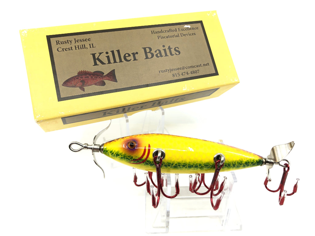 Rusty Jessee Killer Baits Model 150 Minnow in Colors of the Sun 2019