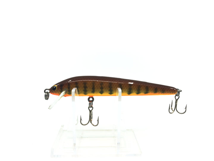 Bagley Bang-O-Lure #4 DC9 Dark Crayfish on Chartreuse Color