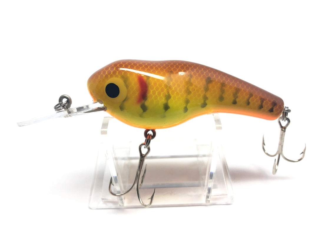 Bagley Diving ET3 DC9 Dark Crayfish on Chartreuse Color