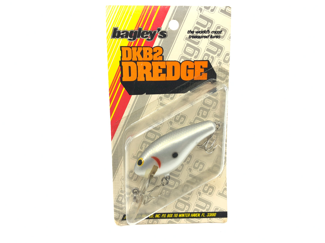 Bagley DKB2 DREDGE DKB2D-GSH Grey Shad Color New on Card Old Stock Florida Bait