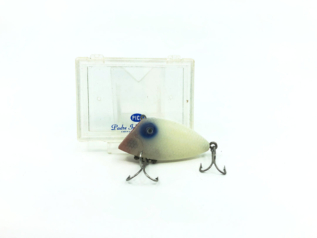 PICO Perch with Box, White/Blue Eyes Color