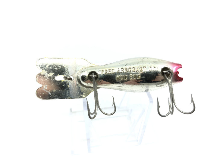 Arbogast Mud Bug Chrome with Black Back Color