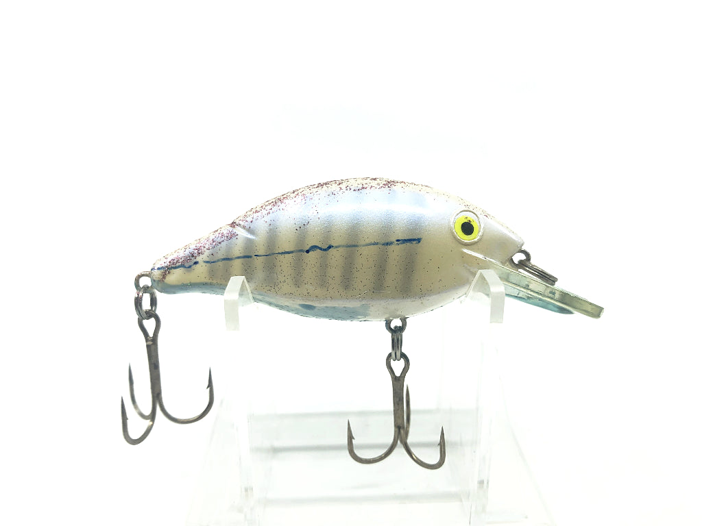 Hand Painted White Tiger Crankbait