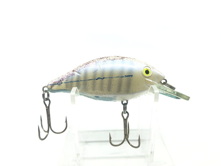 Hand Painted White Tiger Crankbait