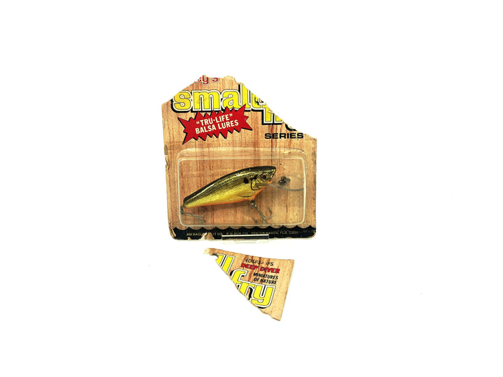 Bagley Small Fry 4DSF3-GFS Gold Foil Shad Color New on Card, Florida Bait