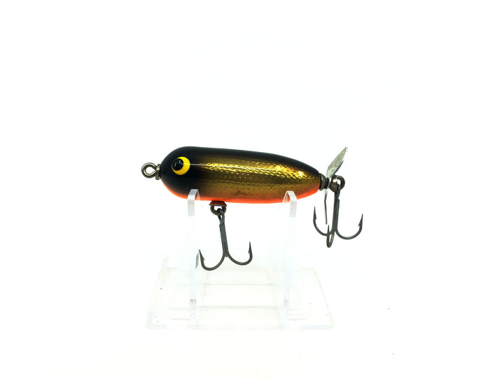 Luhr-Jensen Lil' Chris , Gold/Black Back/Orange Belly Color