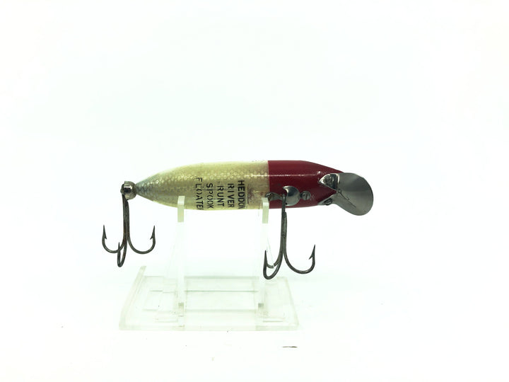 Heddon River Runt Spook Floater Red Head White Body Color