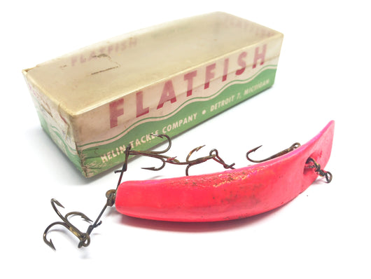 Helin Vintage Flatfish U20 RFL Red Fluorescent Color with Box – My