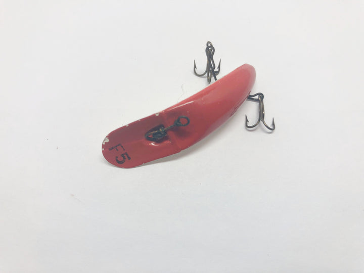 Helin Flatfish F5 Red and White Plastic