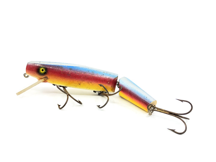 Wiley Jointed 6 1/2" Musky Killer in Rainbow Color