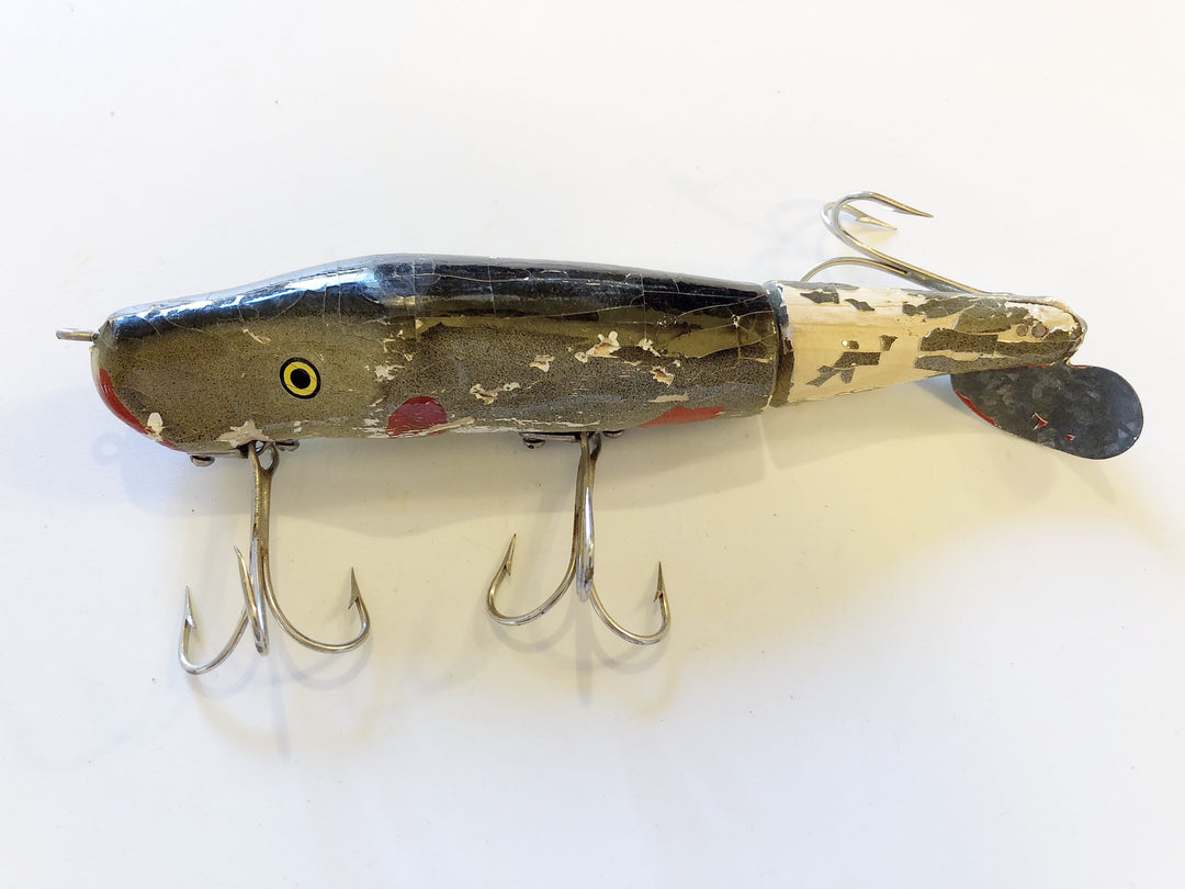 C.C. Roberts Mudpuppy Vintage Musky Wooden Fishing Lure