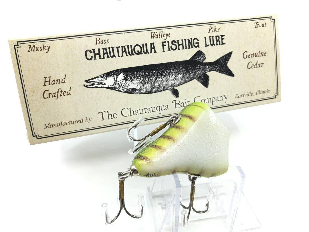 Chautauqua Custom Vacuum Bait in Yellow Perch Color