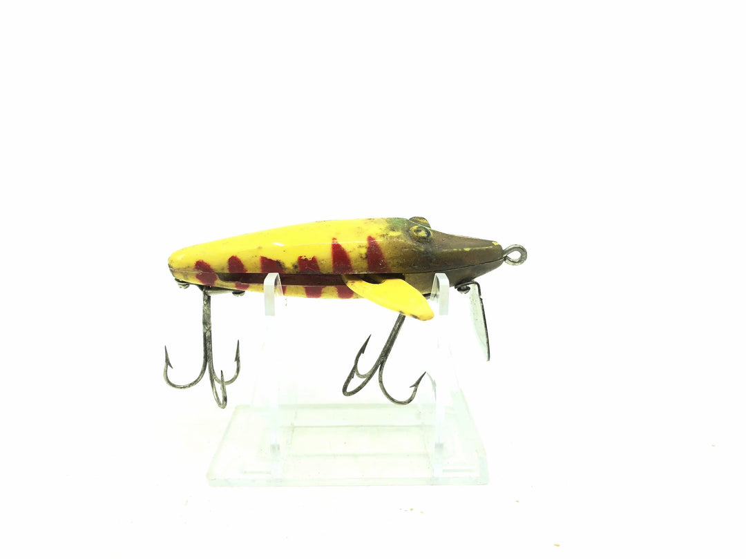 Kentucky Bait Flutter Fish, Yellow/Red Ribs Color