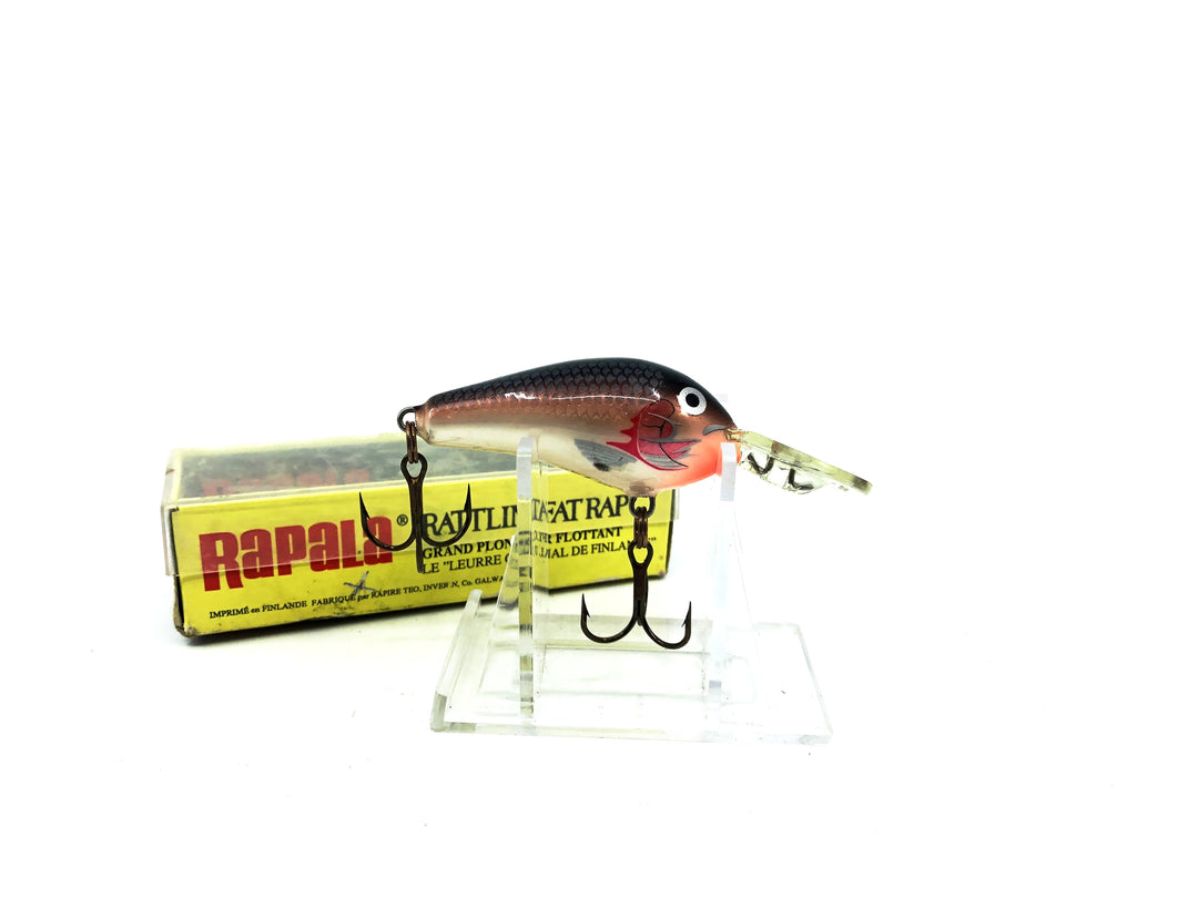 Rapala Rattlin' Fat Rap RFR-5 PSD Plum Shad Color with Box