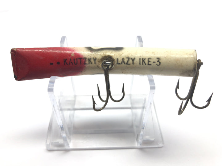 Wooden Kautzky Lazy Ike 3 Red and White Color