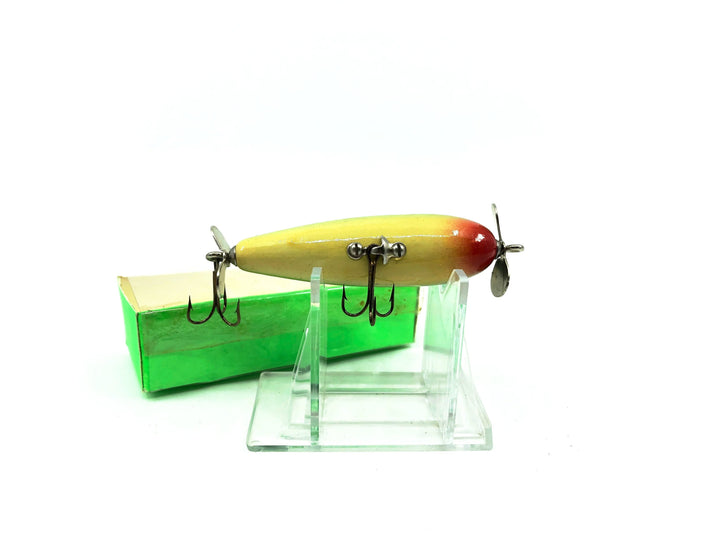 Wood-Line Lure Torpedo Bait, Green Shad Color, Wisconsin Bait