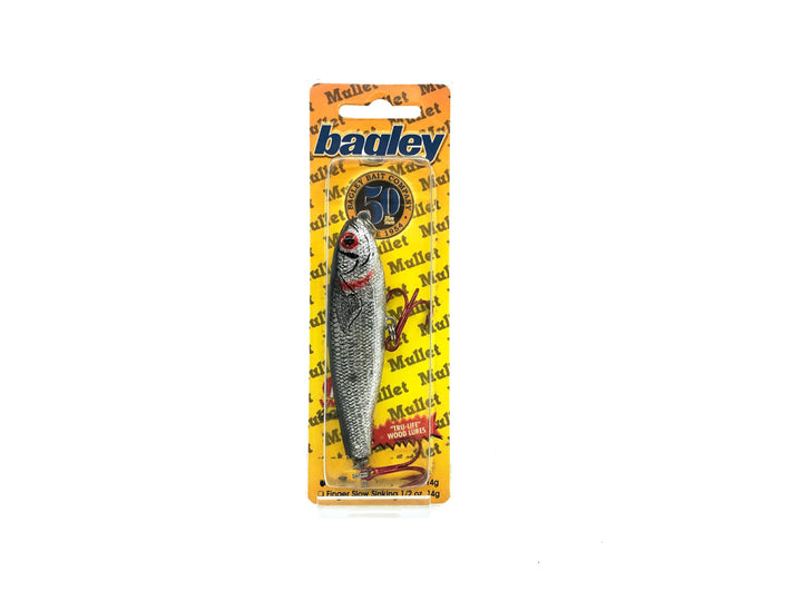 Bagley Jumping Mullet JM3-BS Black Silver Foil Color