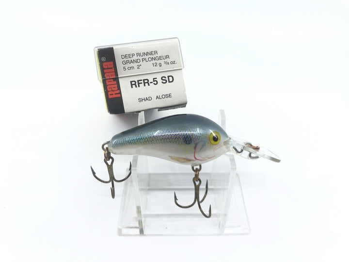 Rapala Rattlin' Fat Rap RFR-5 SD Shad Color Lure New in Box
