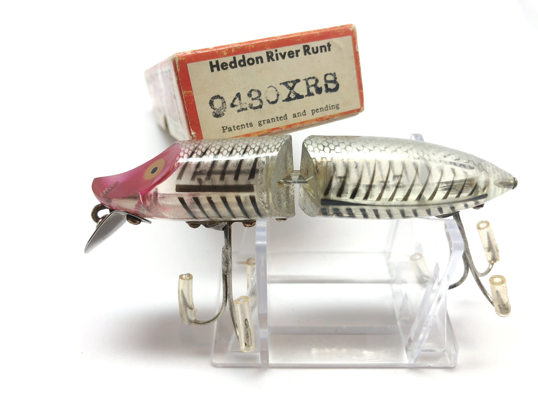 Heddon River Runt 9430 XRS Jointed Floater New with Box Silver Shore Lure