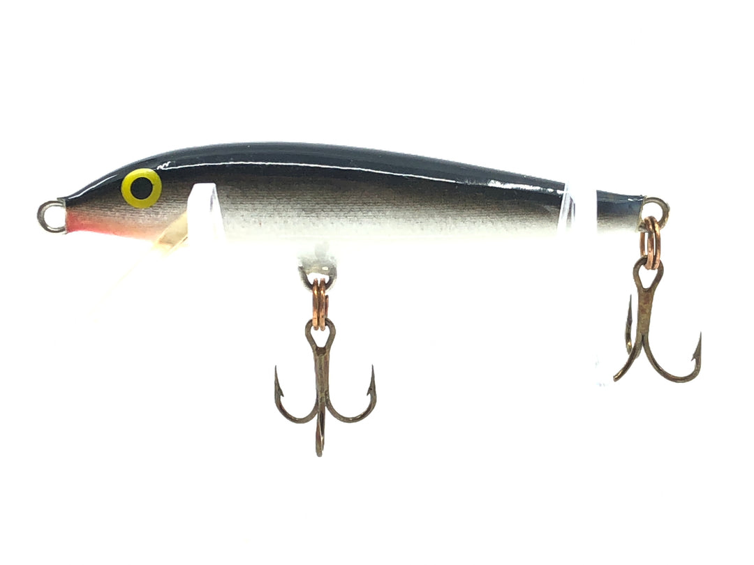 White with Black Back Rapala Minnow