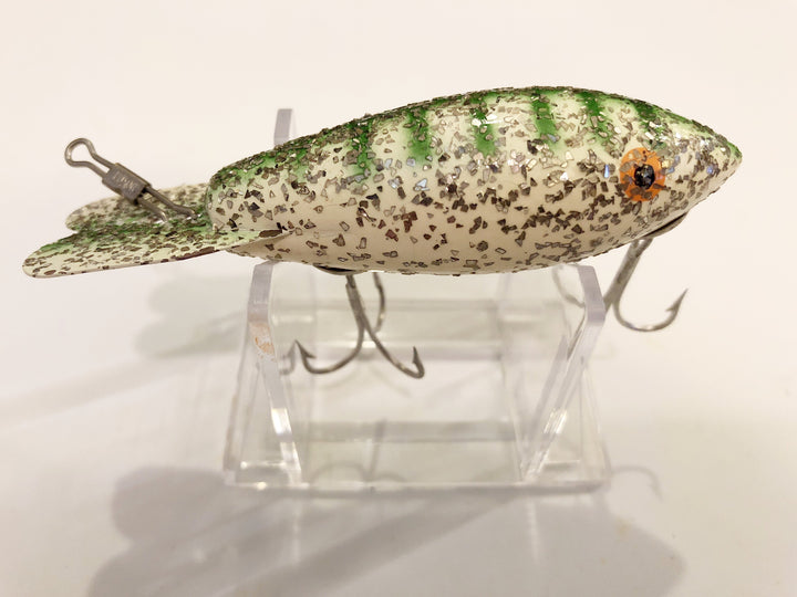 Bomber Wooden Lure in Christmas Tree Color