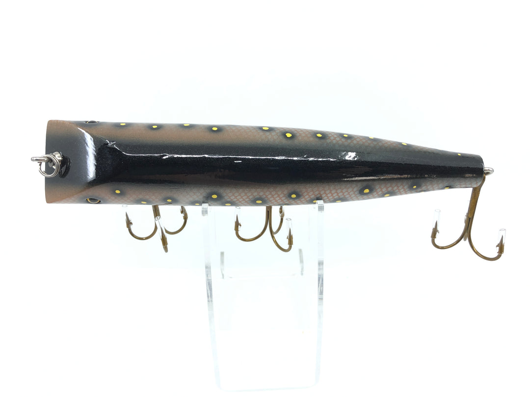 Chautauqua Custom Musky Darter Minnow in Spotted Chub Color