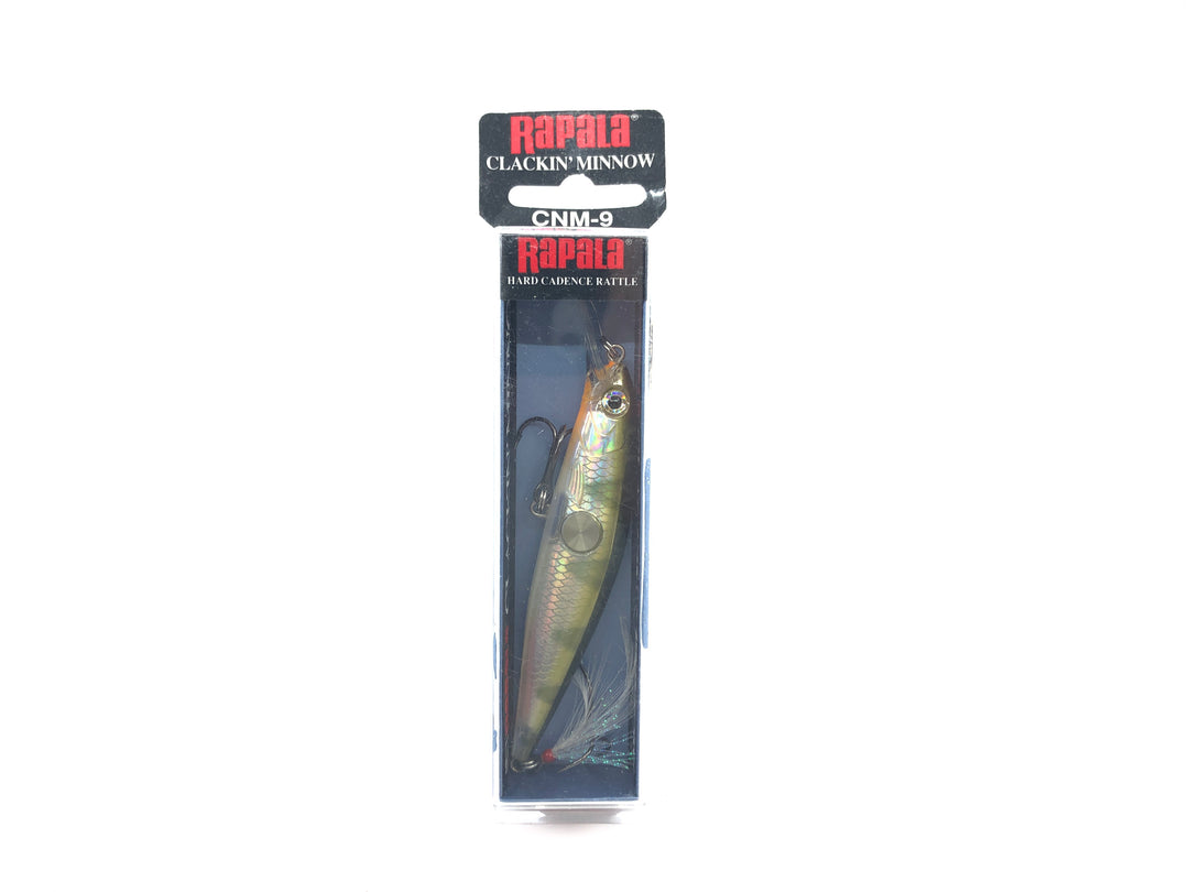 Rapala Clackin' Minnow CNM-9 YP Yellow Perch Color New in Box Old Stock