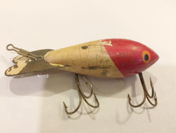 Vintage Wood Dipsy Doodle Fishing Lure and Vintage Wooden Bobbers