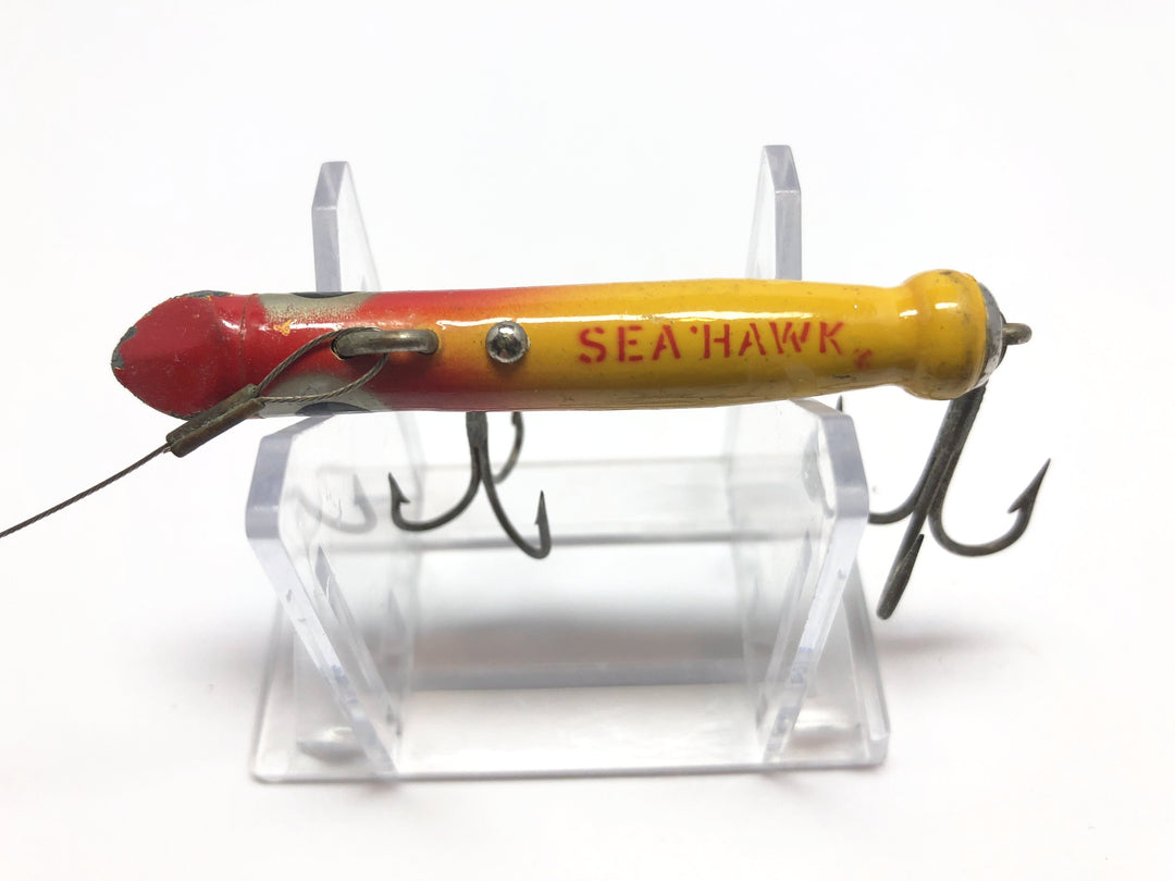 Sea Hawk Lure Vintage Red and Yellow Color