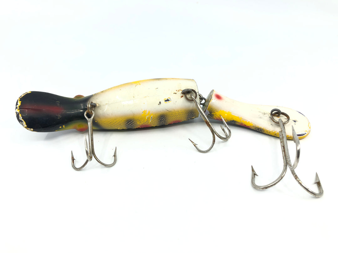 Drifter Tackle The Believer 8" Jointed Musky Lure Color 05 Perch with Red Dots