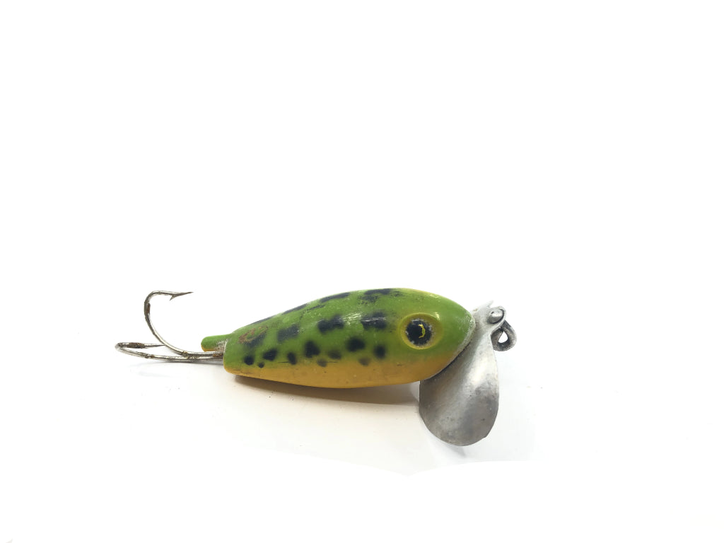 Arbogast Weedless Jitterbug Frog Color