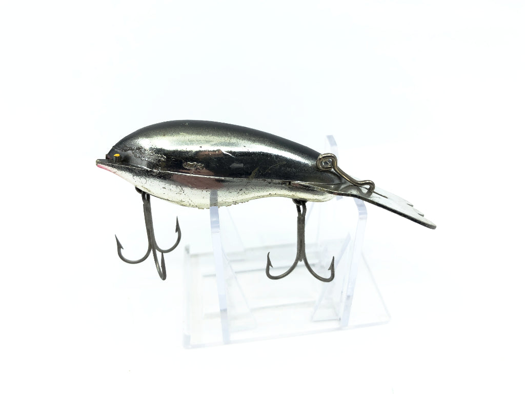 Arbogast Mud Bug Chrome with Black Back Color