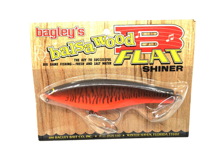 Bagley B Flat 6 BF6-LM2 Little Musky on Orange Color New on Card Old Stock