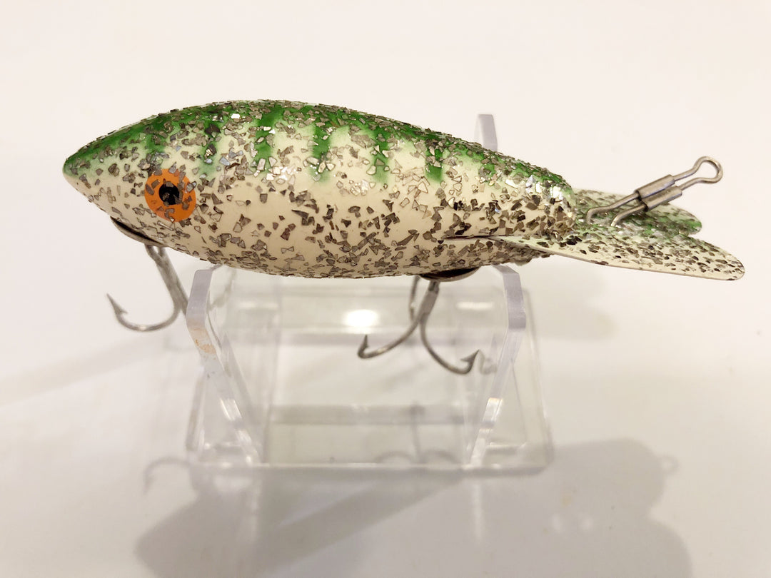 Bomber Wooden Lure in Christmas Tree Color