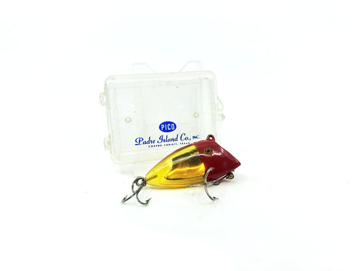 PICO Perch CHICO Series C, Red/Clear Amber Color, With Box