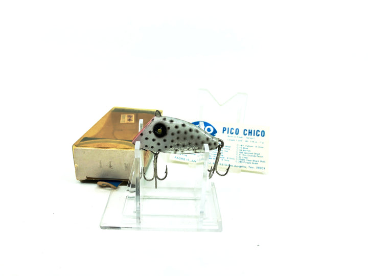 PICO Perch CHICO Series C, White Black Dots Color, With Box