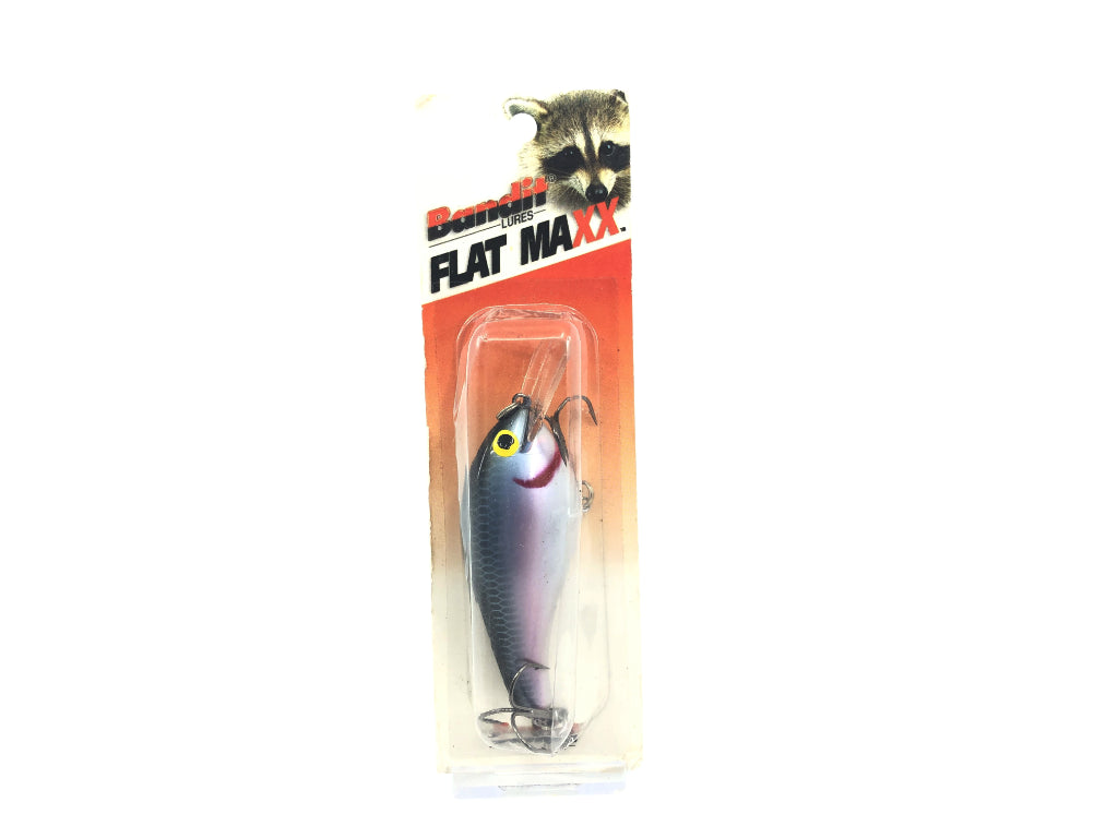 Bandit Flat Maxx Shallow Series FMS1A20 Threadfin Shad Color New on Card