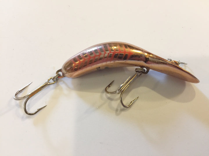 Heddon Tadpolly Clatter Orange Gold Stripes