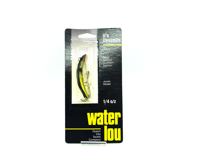 Queen City Tackle Company Junior Model Water-Lou Green Color on Card