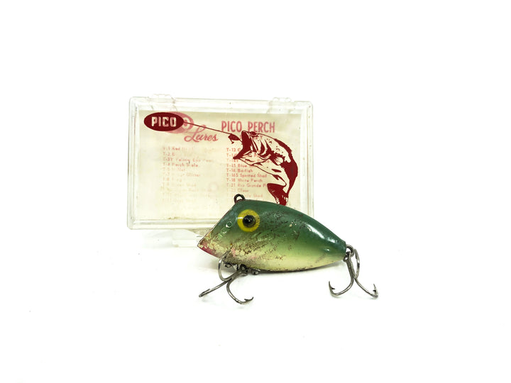 PICO Perch with Box, Green Shad Color