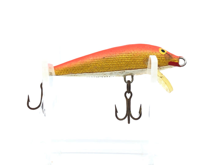 Vintage Rapala Countdown Red and Gold