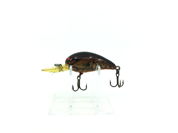 Bomber Model A 6A XC4 Dark Brown Crawdad/Orange Belly Color Screwtail