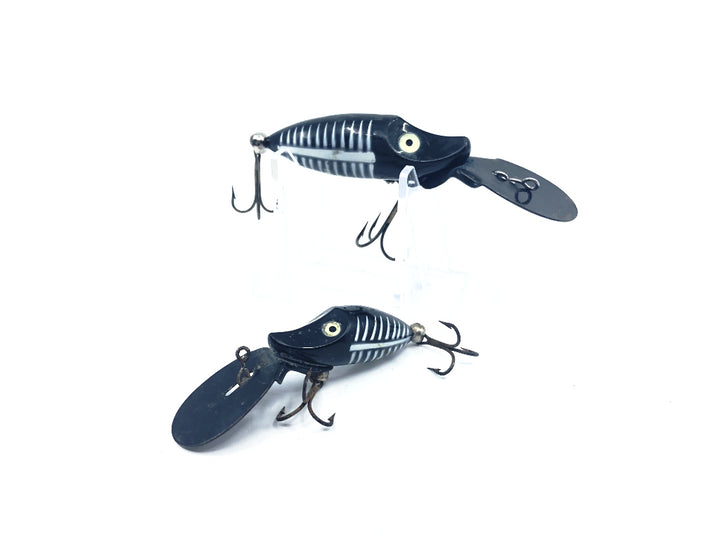 Heddon Deep Dive River Runts Black Shore Lot of Two