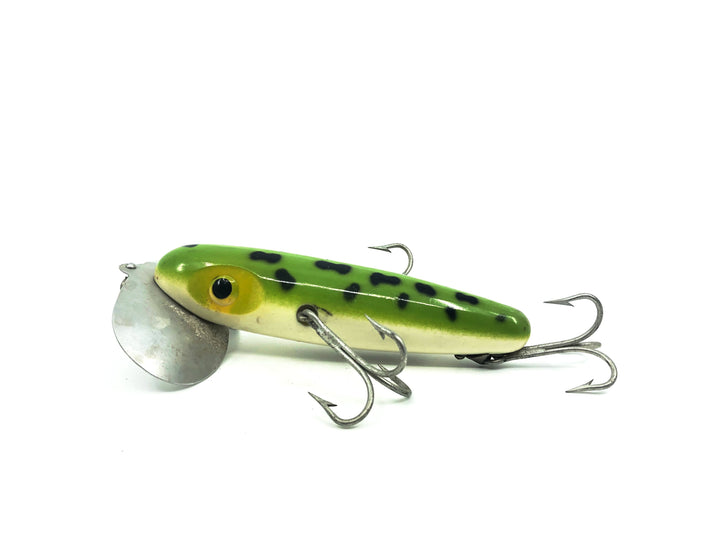 Arbogast 3-Hook Musky Jitterbug, Frog