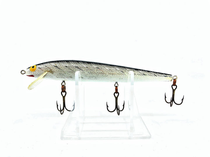 Rebel Minnow Silver/Black Back